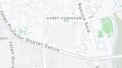 Kort over hotellets beliggenhed