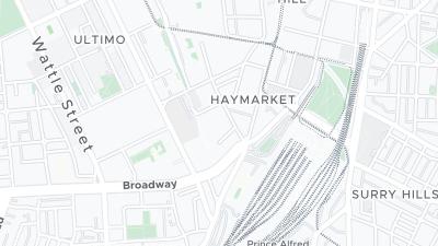 Mapa de localização do hotel