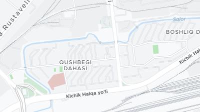 Hotel location map
