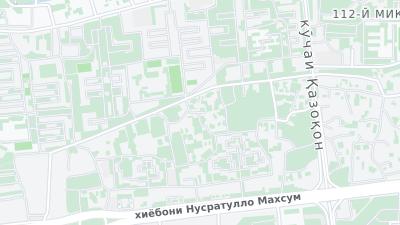 Hotel location map