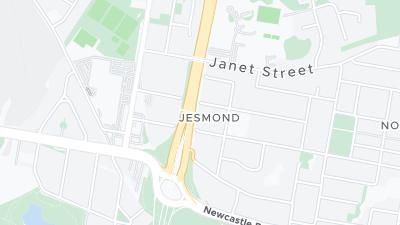 Hotel location map