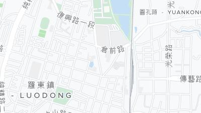 Hotel location map