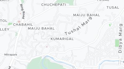 Hotel location map
