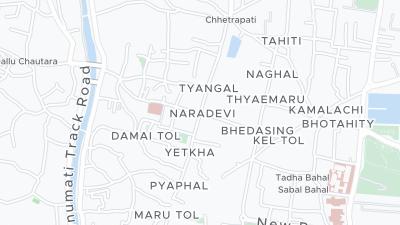 Hotel location map