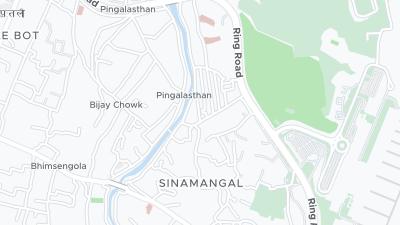 Hotel location map