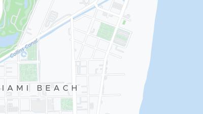 Hotel location map