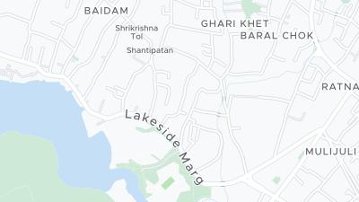 Kort over hotellets beliggenhed