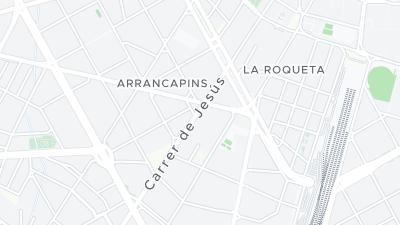 Hotel location map