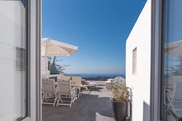 관광객 아파트 Karpimo Horizon Caldera View With Private Hot Tub