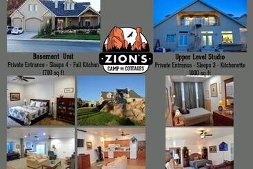 بيت Zions Camp And Cottages