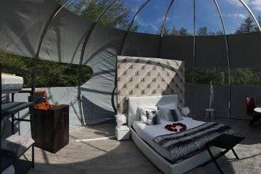 בית מלון כפרי Les Bulles De Sologne   Hébergements Insolites