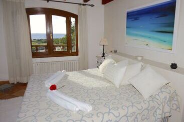 ツーリストアパートメント Espectacular Villa Junto Al Mar En Sa Rapita