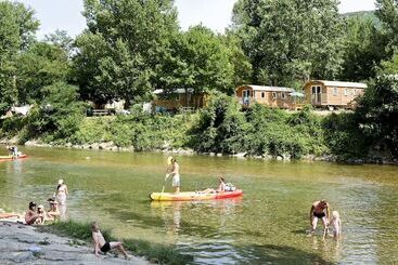 酒店 Huttopia Millau