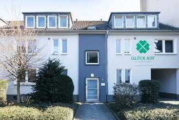 آپارتمانهای توریستها Glück Auf Appartements Am Stadtpark Duisburg