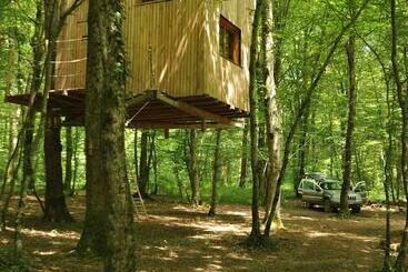 호텔 Cabanes De L'espace Fouletot