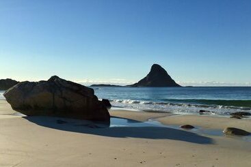 خانه Bleik Sea Cabins