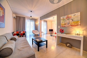 游客公寓 Beautiful Apartment In Glyfada Center