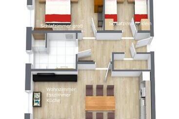 ツーリストアパートメント Gästehaus Munk