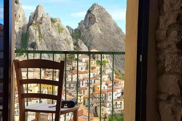 游客公寓 Studio With Furnished Balcony And Wifi At Castelmezzano