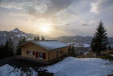 관광객 아파트 Bergchalet Ziithuesli