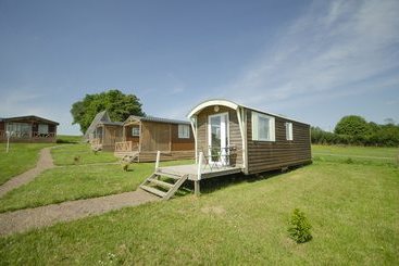 별장 Les Roulottes à La Ferme Des Epis