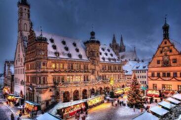 Отель Rappen Rothenburg Ob Der Tauber