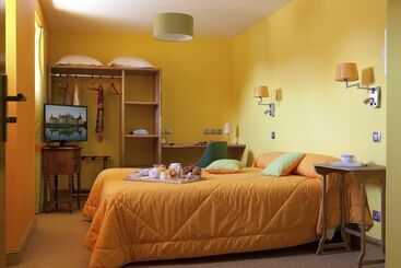 호텔 Logis Hôtel ô En Couleur