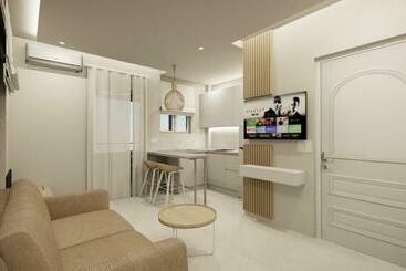 아파트호텔 Peroulia Beach Houses