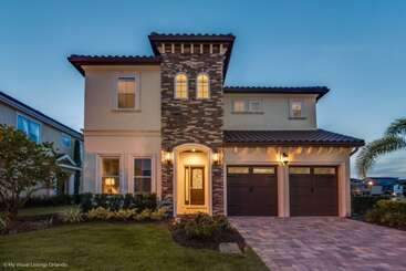 קוטג'' 7 Bdrmstheatergamermpoolmansion