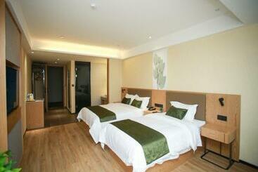 בית מלון כפרי Greentree Inn Huai An High Speed Railway Station University City East Yan An Road