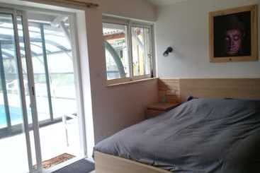 膳宿费 Chambre Double Le Pêcher Saillans
