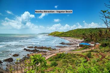 בית מלון כפרי Oyo Flagship 75951 Spacious Studios Anjuna Beach