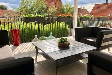 مبيت وإفطار Maison D Hotes Coeur De Village Alsace & Spa