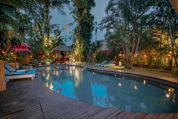 住宿加早餐  The Secret Jungle Villas Seminyak