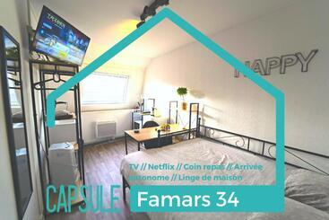 カプセルホテル Capstay Famars & Netflix