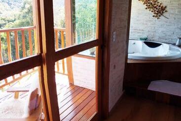 بنسيون Pousada Cabana Na Floresta   Monte Verde