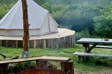 Bluebell Bell Tent  20 Acres Of Natural Beauty