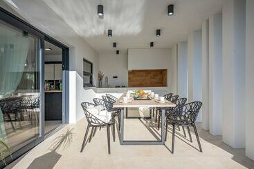 Luxury Villa With An Indoor And Outdoor Pool On The Island Of Krk