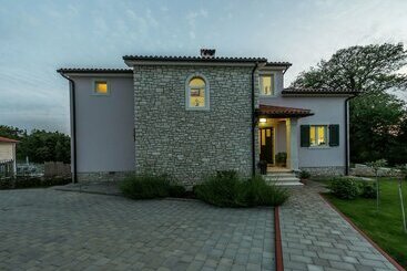 Modern And Luxury House, Situated On A Private Plot With Large Garden And Pool