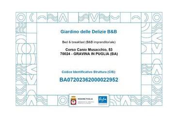 B&b Giardino Delle Delizie