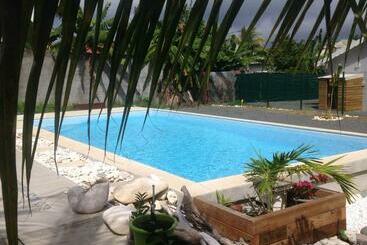 تختخواب و صبحانه Chambre D Hôte Coeur Coco Piscine