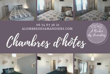 住宿加早餐 Chambres D Hôtes & Jacuzzi A L Ombre Des Amandiers