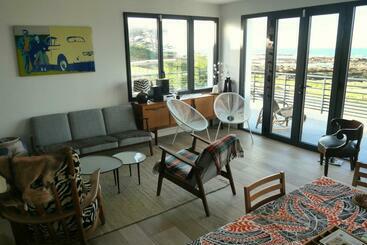 پانسیون Appartement Roc H Avel   Front De Mer, Vue Sur Mer Et Jardin Ensoleillé Sans Vis à Vis