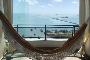 Flat Vista Completa Beira Mar