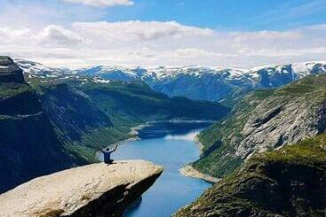 호텔 Skånevik Fjord
