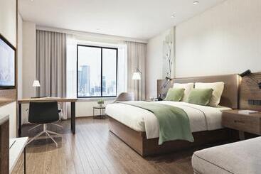 酒店 Greentree Inn Express Shanghai Pudong Lingang New City Yunhan Road