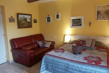 민박 Gîte Lo Fédou D Antraigues Sur Volane