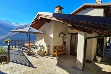 פנסיון Independent Chalet With Breathtaking View