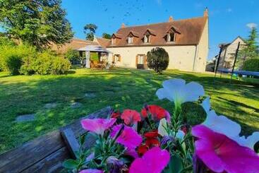 펜션 La Maison Genevier Chambre Marguerite