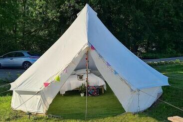 بيت ريفى 4 Meter Bell Tent  Up To 4 Persons Glamping